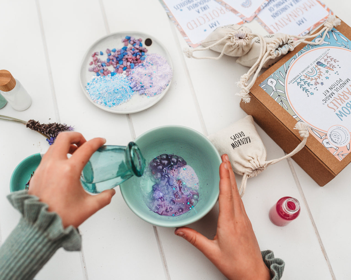 The Little Potions Co - Rainbow Sparkles - Mindful Potion Kit